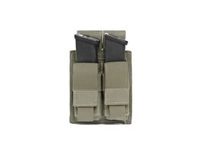 Elite OPS Direct Action Double 9mm Pistol Pouch - Ranger Green