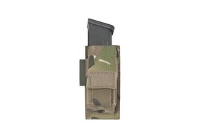 Direct Single 9mm Direct Action Pistol Mag Pouch - MultiCam