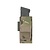 Single 9mm Direct Action Pistol Mag Pouch - MultiCam