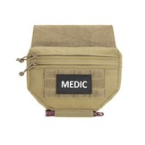 Drop Down Velcro Utility Pouch - Coyote Tan