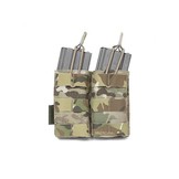 Double Open 5.56 Mag Bungee Retention - MultiCam