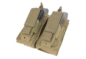 Gen II Double Kangaroo Mag Pouch - Coyote Brown