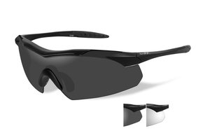 WX Vapor Matte Black Frame/ Clear and Grey lenses