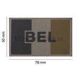 Belgierin Flagge 50 x 76mm - RAL7013