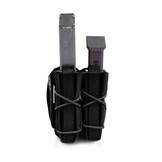 Single Quick Mag with Single Pistol Mag Pouch - Black