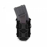 Single Quick Mag with Single Pistol Mag Pouch - Black