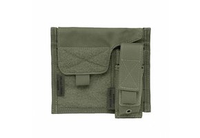 Large Admin Panel w Pistol Pouch - Olive Drab