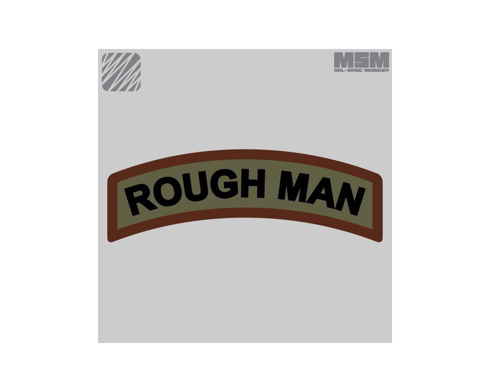 Rough Man patch - Desert