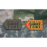 Danger Zone PVC Patch - Full Color