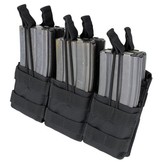 MA44 Triple Stacker M4 Mag pouch - Black