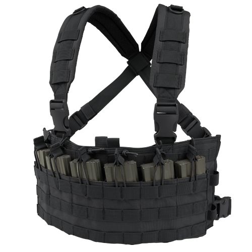MCR6 Rapid Assault Chest Rig - Black