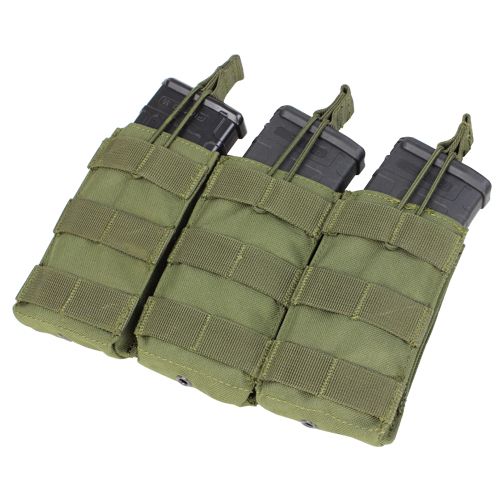 MA27 Open Top M4/M16 Triple Mag Pouch - Olive Drab
