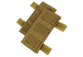 221143 Shoulder Pads 2 stuk - Coyote Brown