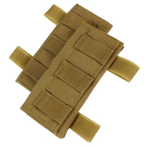 221143 Shoulder Pads 2 stuk - Coyote Brown