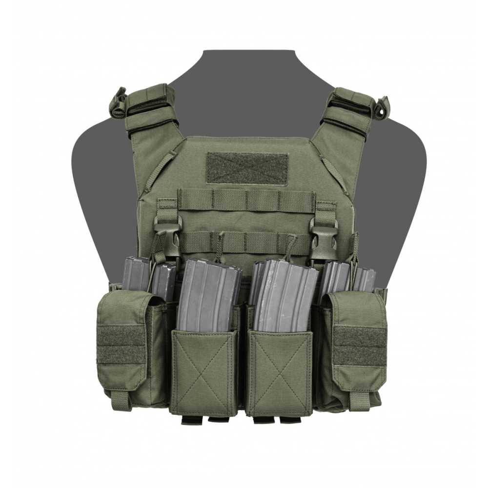 Recon Plate Carrier w Pathfinder Chestrig - Olive Drab