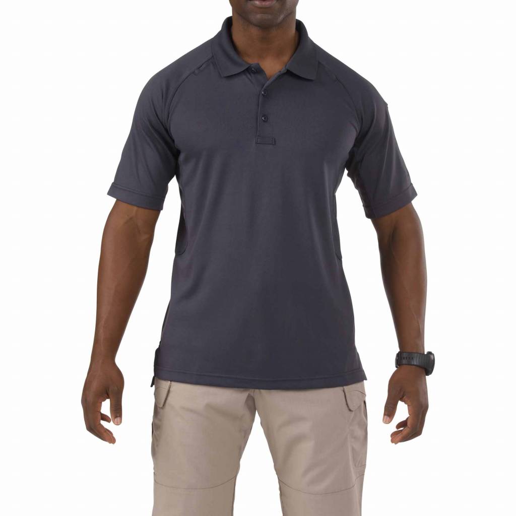 Performance Short Sleeve Polo - Charcoal