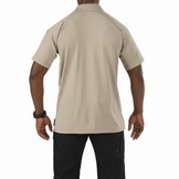 Performance Short Sleeve Polo - Silver Tan