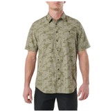 Crestline Camo Short Sleeve Shirt - Python