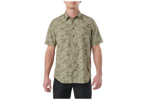 Crestline Camo Short Sleeve Shirt - Python