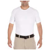 Tight Crew Short Sleeve Shirt - White