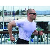 Tight Crew Short Sleeve Shirt - White