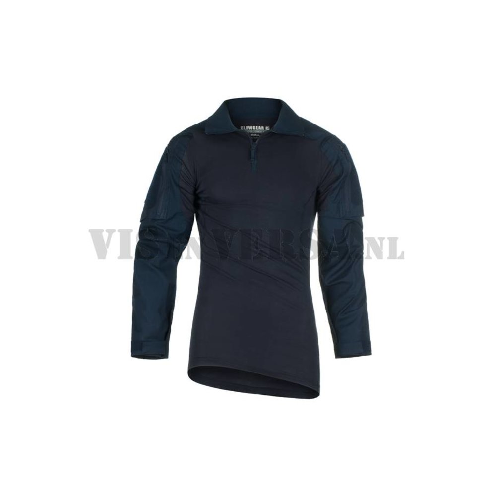 Clawgear Basic Tee Long T-Shirt Sleeve Navy