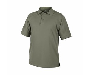 olive green polo shirt