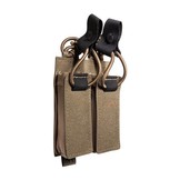 TT DBL Pistol Mag Pouch BEL VL - Coyote Brown