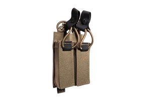 TT DBL Pistol Mag Pouch BEL VL - Coyote Brown