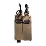 TT DBL Pistol Mag Pouch BEL VL - Coyote Brown