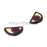 Angry Eyes Rubber Patch - Color