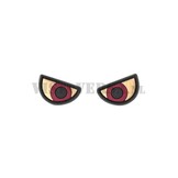 Angry Eyes Rubber Patch - Color