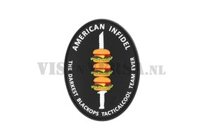 American Infidel Rubber Patch Color