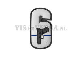 Watch your Six Rubber Patch - Color