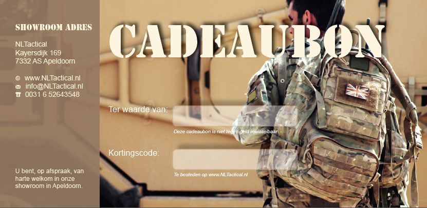 Cadeaubon NLTactical