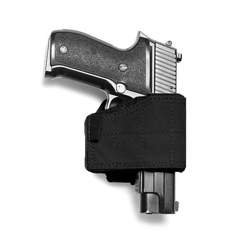 Universal Pistol Holster- Left Handed - Black