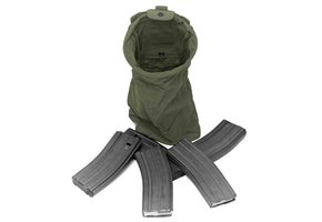 Slimline Foldable Dump Pouch - Olive Drab