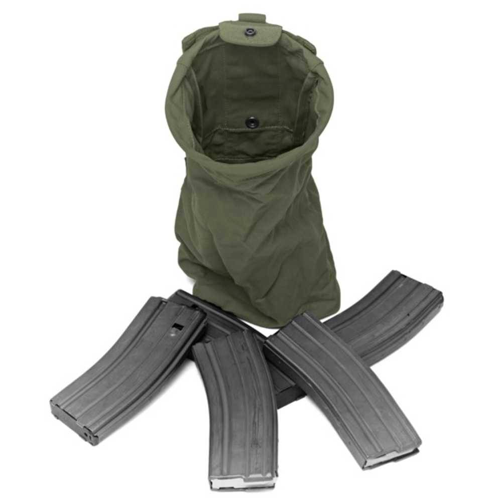 Slimline Foldable Dump Pouch - Olive Drab