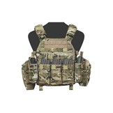 Triple Open 5.56 Mag Bungee Retention - MultiCam