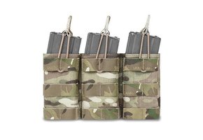 Triple Open 5:56 Mag Bungee Retention - MultiCam