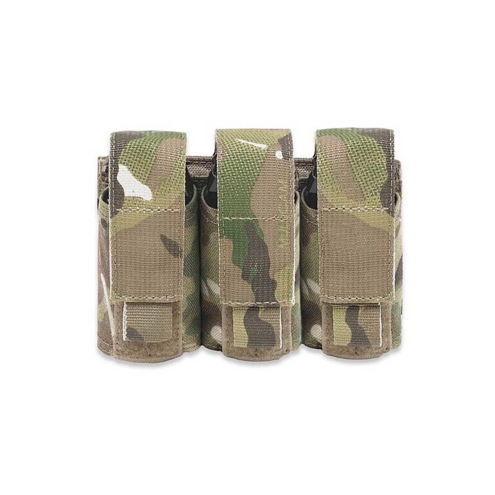 Triple 40mm Grenade/ Flashbang Pouch - MultiCam