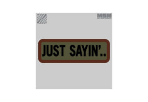 Just Sayin' Patch