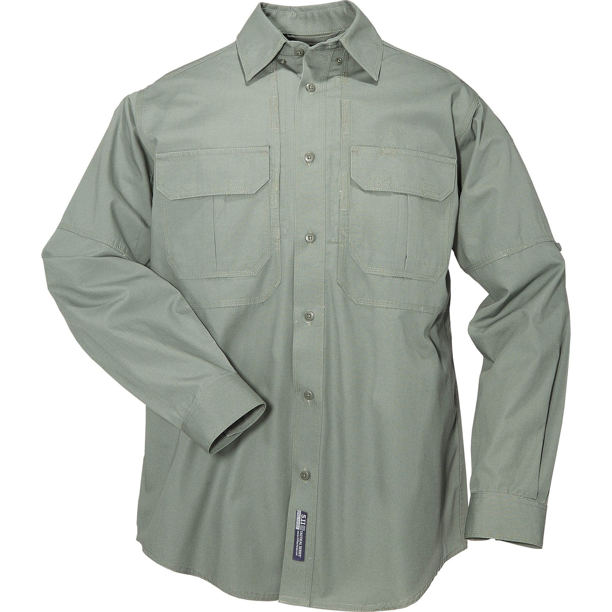Tactical Long Sleeve Shirt - OD Green
