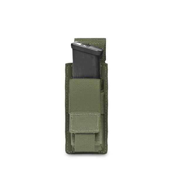 Single Direct Action 9mm  Pistol Mag Pouch - Olive Drab