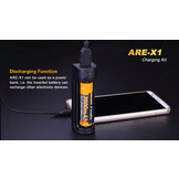 ARE-X1 18650 charging kit with 2600mAh accu