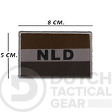 Nederlandse NLD Vlag 50 X 80 mm - Ranger Green