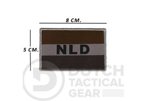 Dutch NLD Flag 50 X 80 mm - Ranger Green