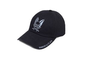 Logo Cap with Black Embroidery