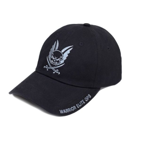 Logo Cap with Black Embroidery