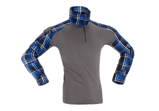 Flannel Combat Shirt - Blue